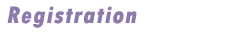 Registration